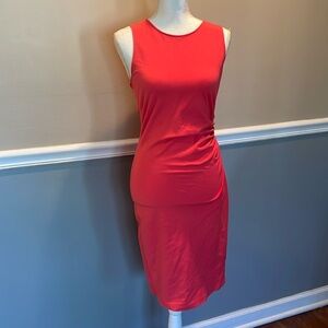 Kennith Cole pink dip dress